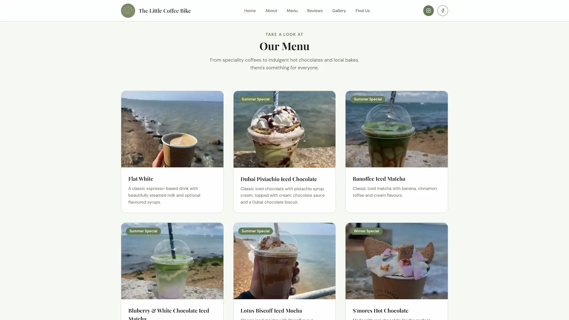 The Little Coffee Bike website project by Refold Studio - image 3